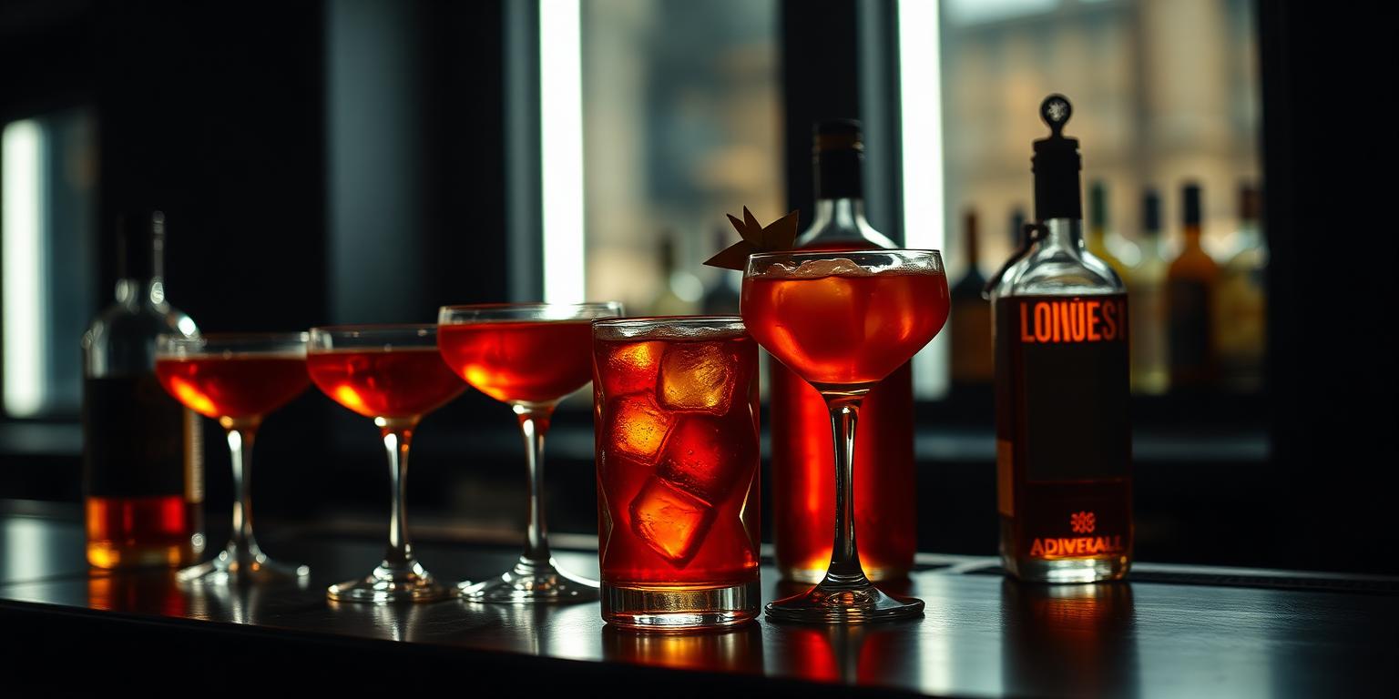 Premium bottle lineup representing portfolio strength